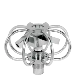 TYR-2S - Buizenreiniger met 2 verstelbare rotorarmen - 脴600 mm - Hoogte: 70 mm - RVS Limited Edition