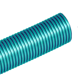 Bulkbestelling Stofzuigerslang "Carwash" 脴38 x 脴50 mm - Turquoise blauw - Rol 脿 16 meter