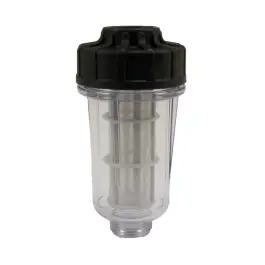 Strainer met transparant filterglas FPL - 120 Micron (125 Mesh) - Kunststof Weekendaanbieding