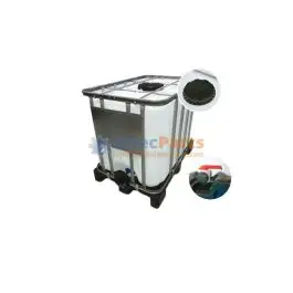 In De Mode IBC Tank - 600 liter - Rechthoekig - Stalen kooi