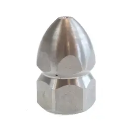 Rioolnozzle zonder voorboring - 3/8" binnendraad - RVS Topkwaliteit