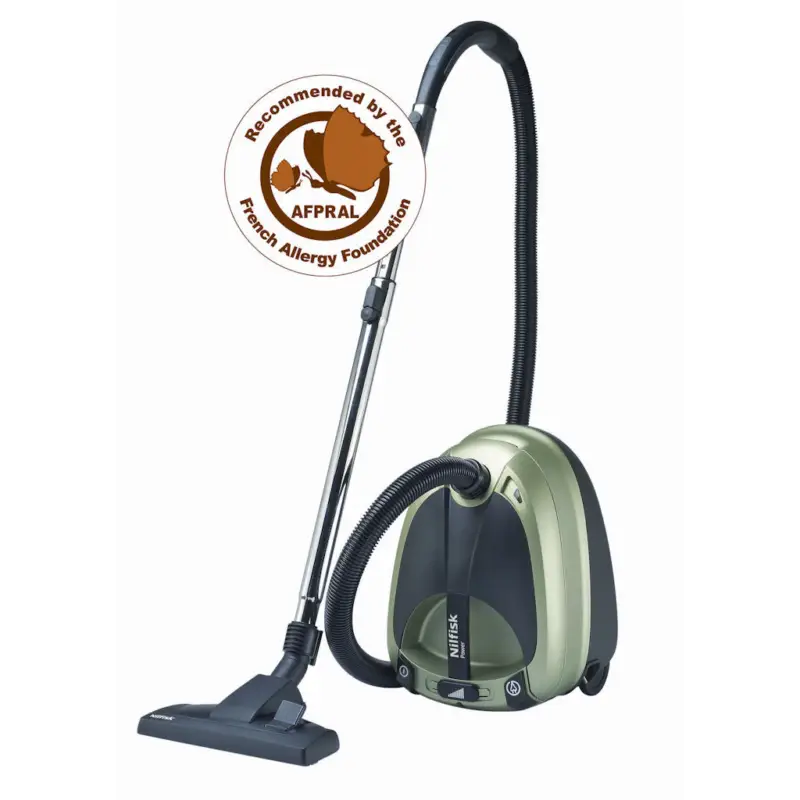 Nilfisk Power Allergy blauw Stofzuiger Flitsaanbieding