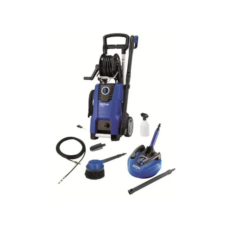 Op = Op Nilfisk E 130.3-9 PAD X-TRA Hogedrukreiniger