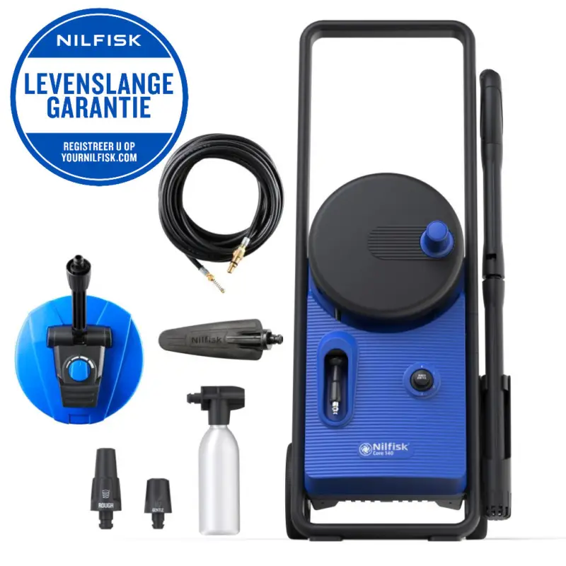 Plaats Bestelling Nilfisk Core 140-6 PowerControl PAD Hogedrukreiniger