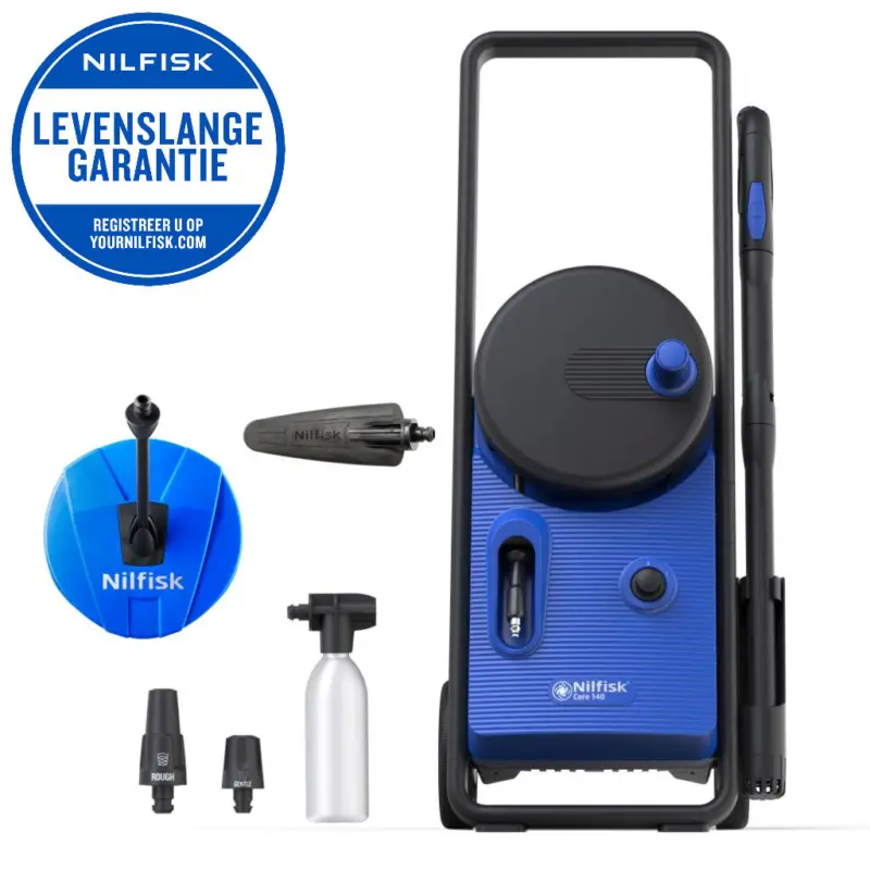 Tijdelijk Beschikbaar Nilfisk Core 140-8 In-Hand PowerControl Home Hogedrukreiniger