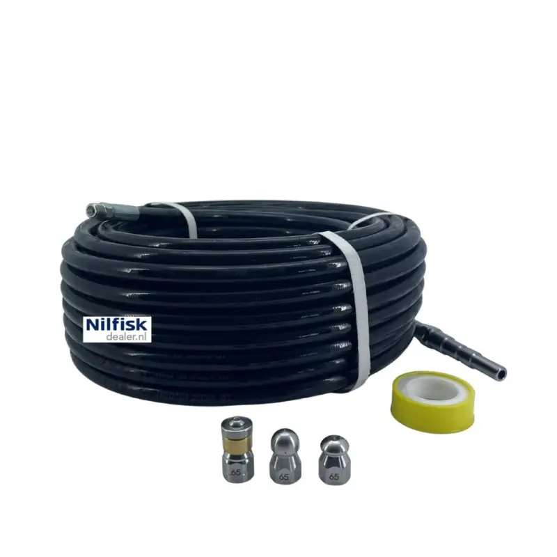 Nilfisk Afvoer-en leidingset HPW DN6 30 m SAE100R7 Budget