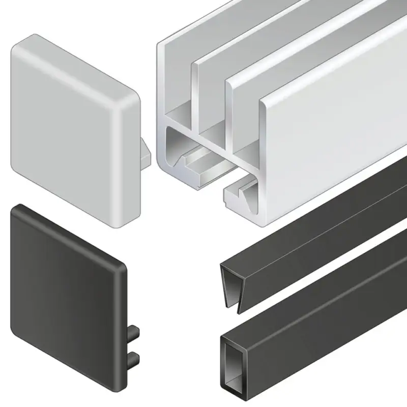 Bosch Rexroth Deurgeleider 45X45 20X6070MM In De Mode