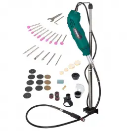 Roterende multitool 160W met flexibele as | Incl. 40 accessoires Beperkte Voorraad