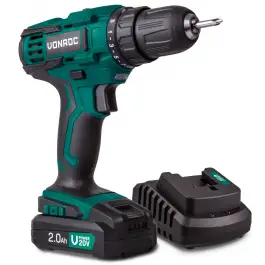 Accuboormachine 20V - 2.0Ah| Incl. accu en snellader Weekendaanbieding