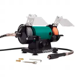 Veilige Betaling Tafelslijpmachine - Multitool 150W - 75mm met flexibele as