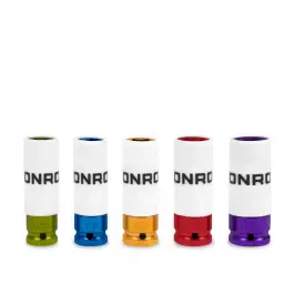 Doppenset “ Universeel “ 陆 Inch - 5 stuks | Met teflon beschermhuls Hoge Kwaliteit