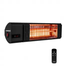 Uitverkoop Heater Volsini 2000W “ Met afstandsbediening en LCD scherm | Zwart