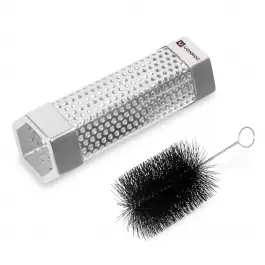 BBQ Rookbuis/Smoker tube “ RVS | Incl. schoonmaakborstel Nieuw Model