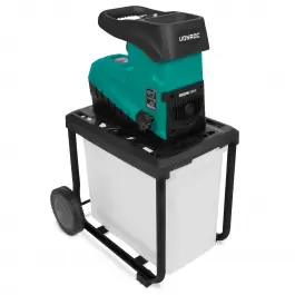 Betrouwbaar Stille Hakselaar 2800W “ Voor takken tot 脴45mm | Incl. 60L opvangbak