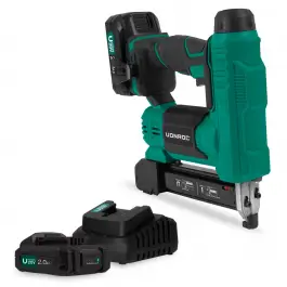 Exclusieve Aanbieding Accu tacker 20V “ 2.0Ah - Incl. spijkers en nieten | Incl. 2 accu“  en snellader