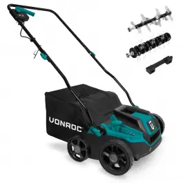 Direct Beschikbaar Elektrische verticuteermachine / gazonbeluchter 1300W - 32 cm | Incl. 35L opvangbak