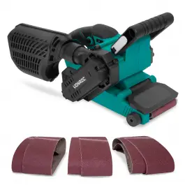 Bandschuurmachine 710W | Incl. 6 Schuurbanden Wereldwijde Verzending