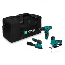 Gereedschap set 12V | Incl. 3 machines, 3 accu“  en toolbag Nieuw