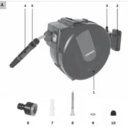 Koopje Wall bracket and shaft - HR504XX