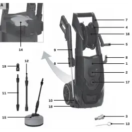 Populair Cleaning needle - PW501AC / PW502AC / PW503AC / PW504AC / PW505AC / PW506AC/ PW507AC / PW509AC