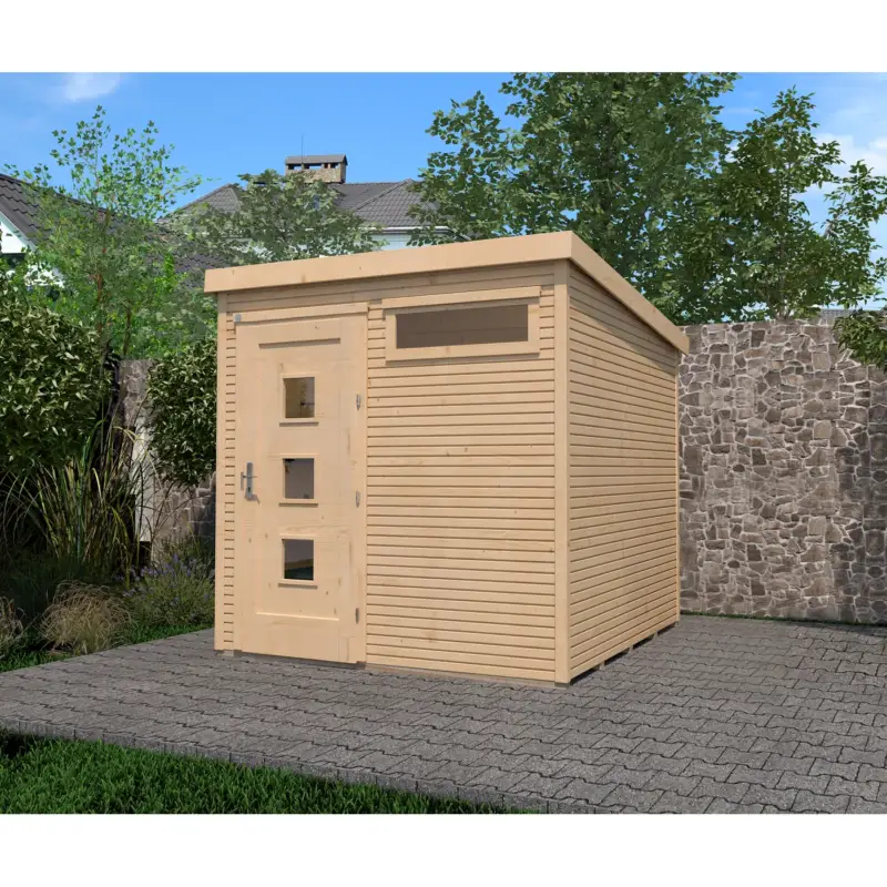 Weka Tuinhuis 171 - Onbehandeld - 235x295cm Origineel