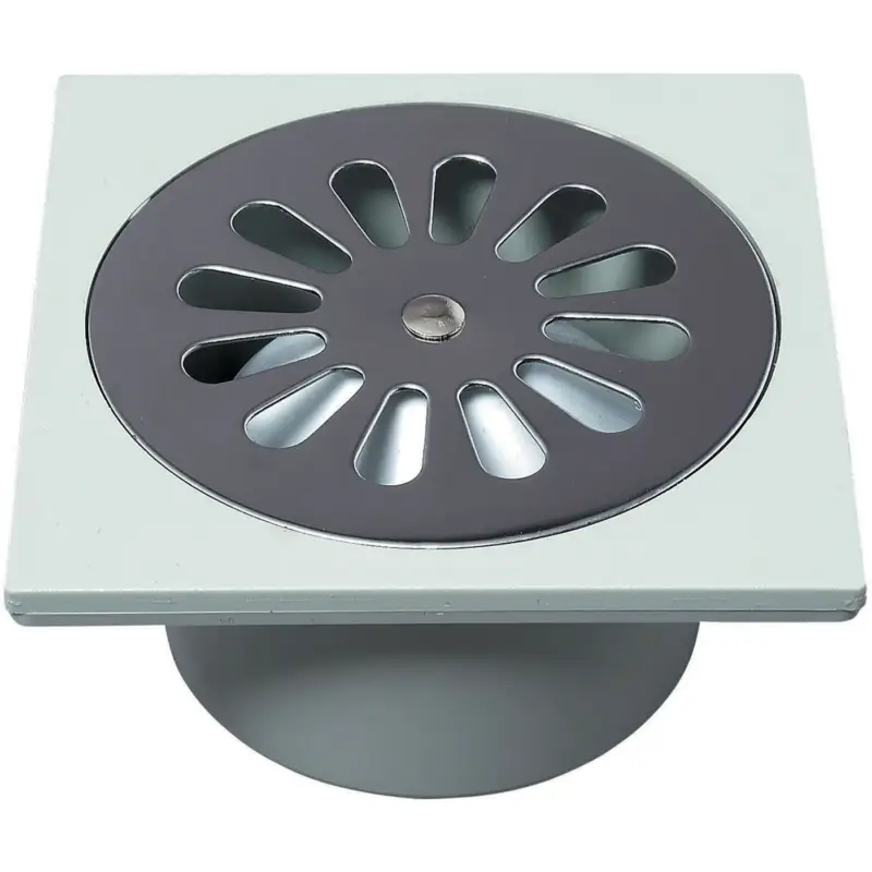 Wirquin vloersifon RVS rooster 100x100mm Gratis Retour