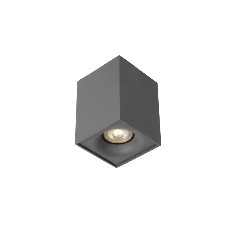 Alleen Vandaag Lucide Opbouwspot Bentoo-Led - Grijs - 8,3cm - GU10