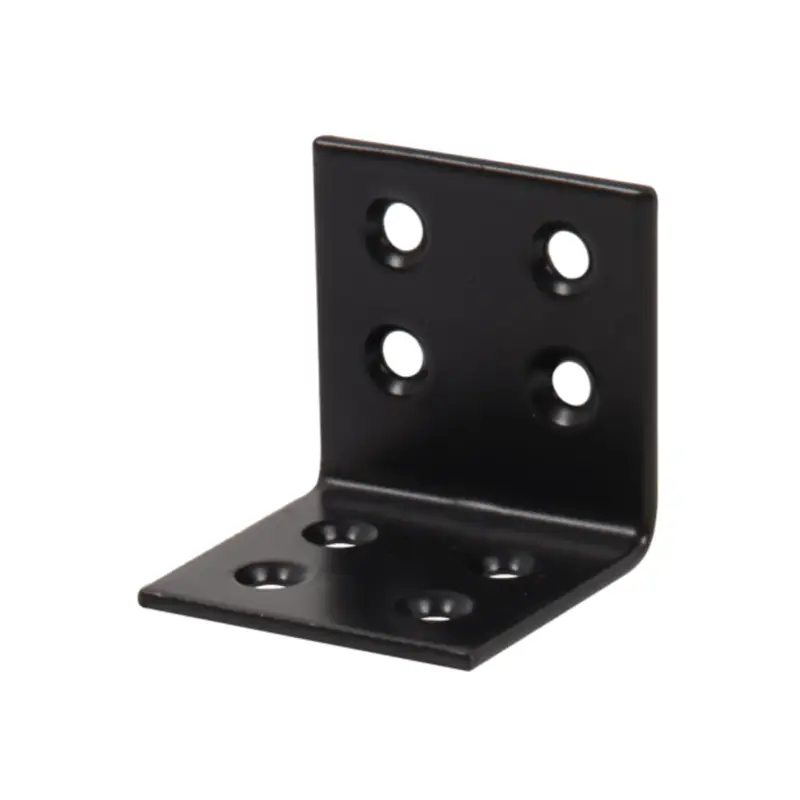 Alberts Hoekverbinder - Zwart Geplastificeerd Staal - 40x40x40mm Groothandel