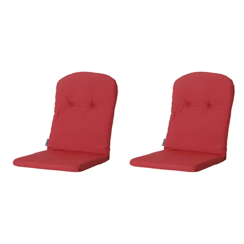 Actieprijs Madison Tuinkussen - Kuip Hoog - Panama Brick Red - 45x96 - Rood - 2 Stuks