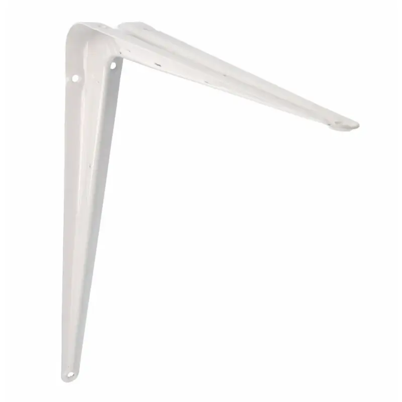 Actieprijs Amig Plankdrager/planksteun - Metaal - Wit - H400 X B350 Mm