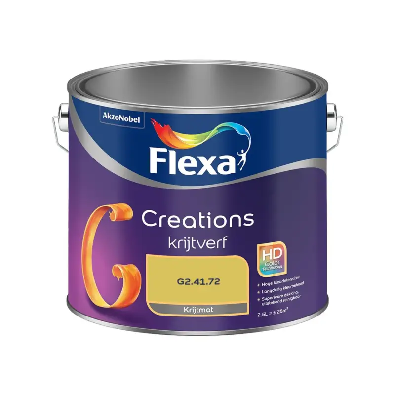 Weekendaanbieding Flexa - Creations Muurverf Krijt - G2.41.72 - Meng - 2.5 L