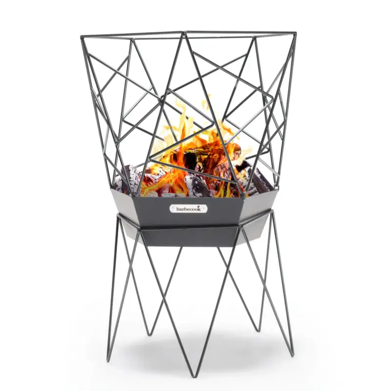 Barbecook Sierra vuurkorf uit gelakt plaatstaal 45x45x71cm Gecertificeerd