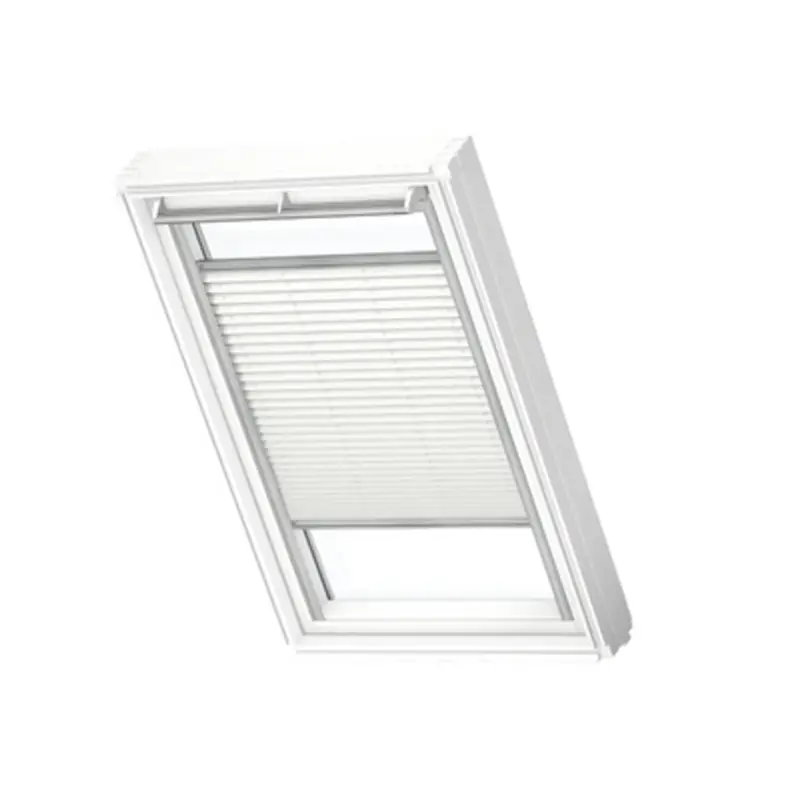 Aanbieding VELUX lichttemperend plisségordijn S06 1016S met aluminium zijprofielen