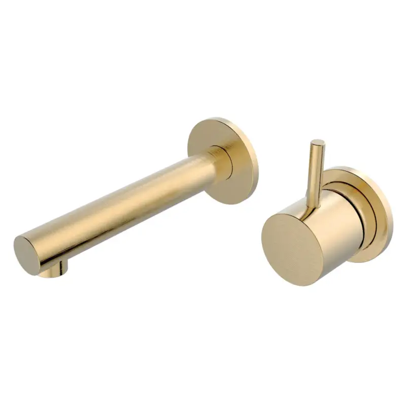 Wiesbaden Style Wastafelkraan Inbouw Geborsteld Messing Pvd Groothandel