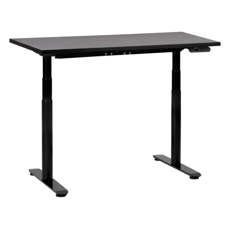 Aanbieding Beliani Elektrisch Verstelbaar Sta Bureau Destinas Zwart 72x120x67 Cm