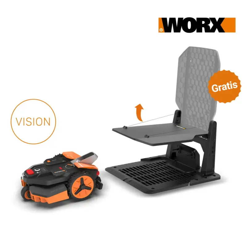 Voordeelprijs Worx Accu Robotmaaier Landroid Vision L1300 - 1300m² - 22cm - 20V