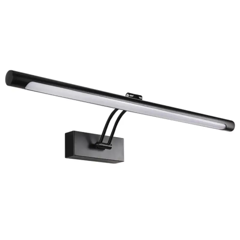 Vtw Living - Spiegellamp - Badkamerverlichting - Zwart - 55 cm Authentiek