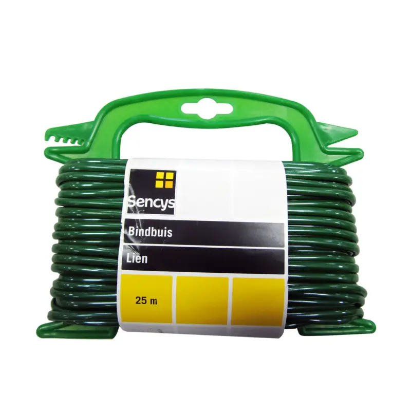 Sencys waslijndraad PVC groen 脴4mm 25m Flitsaanbieding