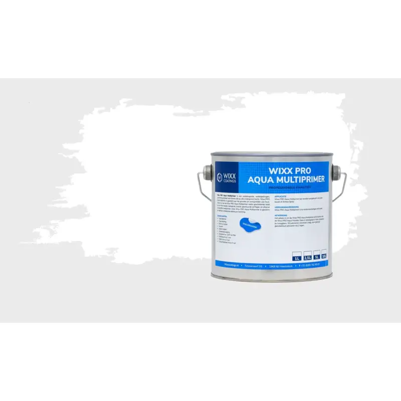 Wixx Pro Aqua Multiprimer - Wit - 2,5l Trendy