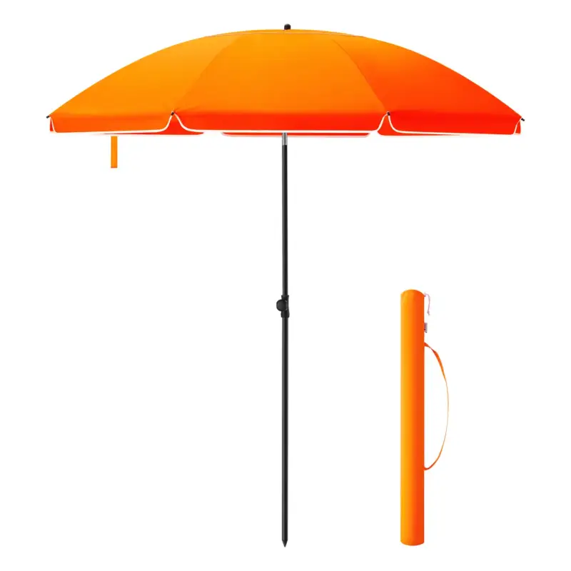 ACAZA Stokparasol - diameter 180cm - Oranje Authentiek