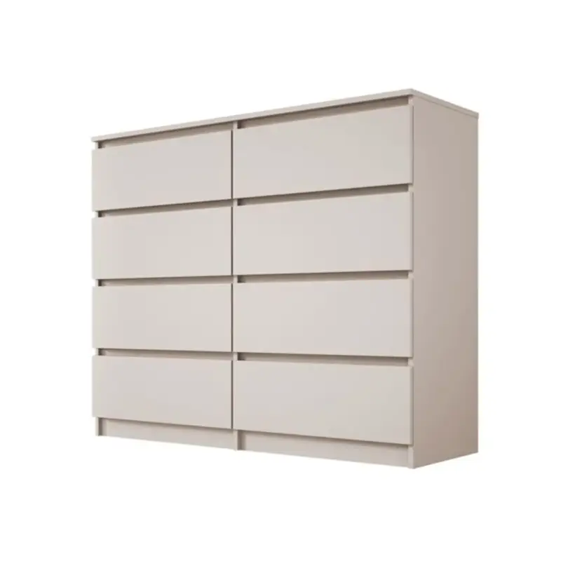 3xe Living - Ladekast: 8 Laden, Kasjmier, 120 X 102 X 39 Cm Exclusieve Aanbieding