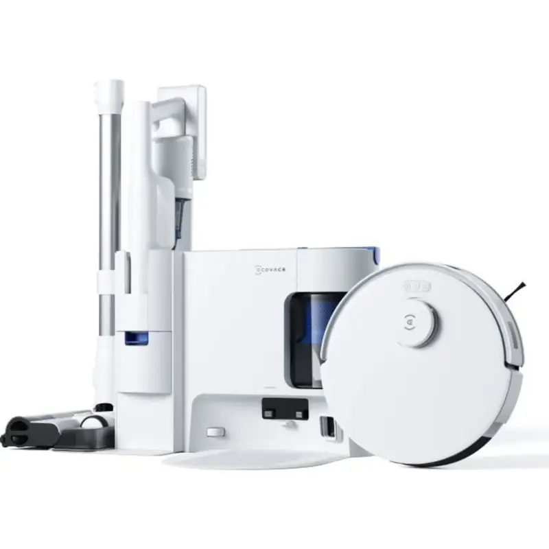 Nieuw Model Ecovacs - N20 Combo Robotstofzuiger - 10.000 Pa, 280 Min, 1,5 L - 35,1 X 35,1 X 9,3 Cm