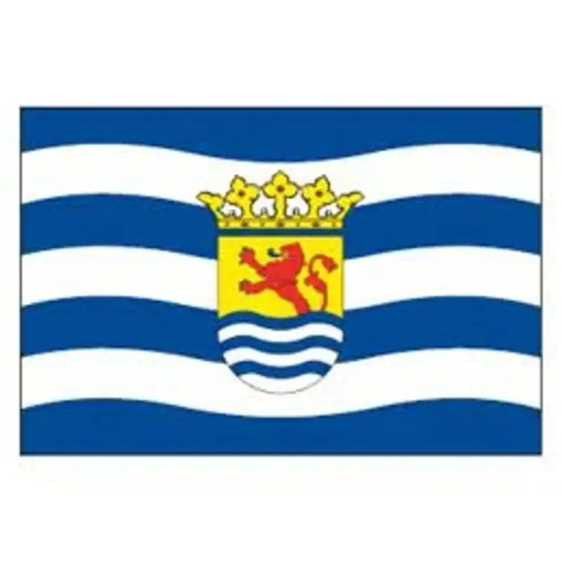 Vlag van de provincie Zeeland 100x150cm Snelle Levering
