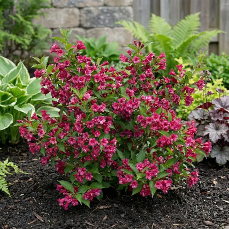 Weigela Florida Big Love - Winterhard - 30-50 Cm Hoog - Pot 19 Cm Snelle Levering