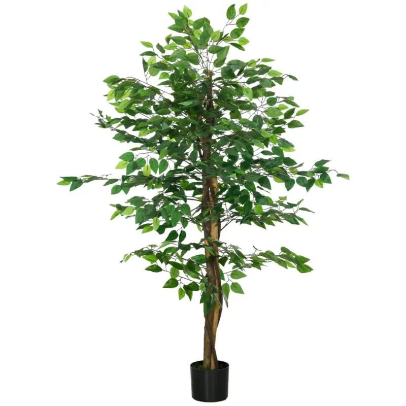 4goodz Kunstplant Ficus 150cm Banyanboom - Groen Limited Edition