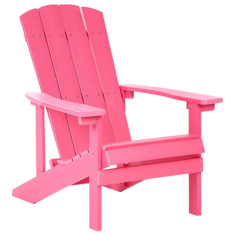 Beliani Tuinstoel Adirondack Roze 88x75x88 Cm Bestel Nu