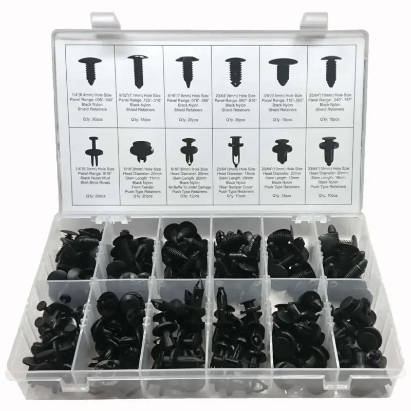 Weber Tools Assortiment Bekleding Clips (192 St) (fd-0010) Alleen Vandaag