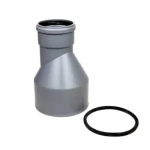 Ambachtelijk Overgangstuk PVC – grés 125 x 206 mm excentrisch