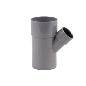 Weekendaanbieding T-stuk 110 x 40 mm 45° 2xLV/1x spie