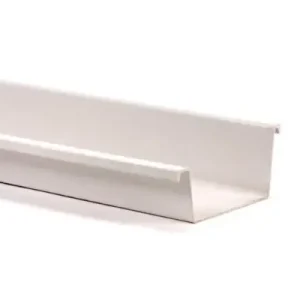 Bakgoot polyester 170 mm 6 meter (RAL9010) Speciale Aanbieding